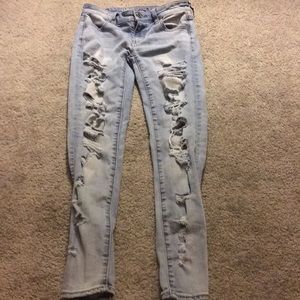 American eagle jeans size 0